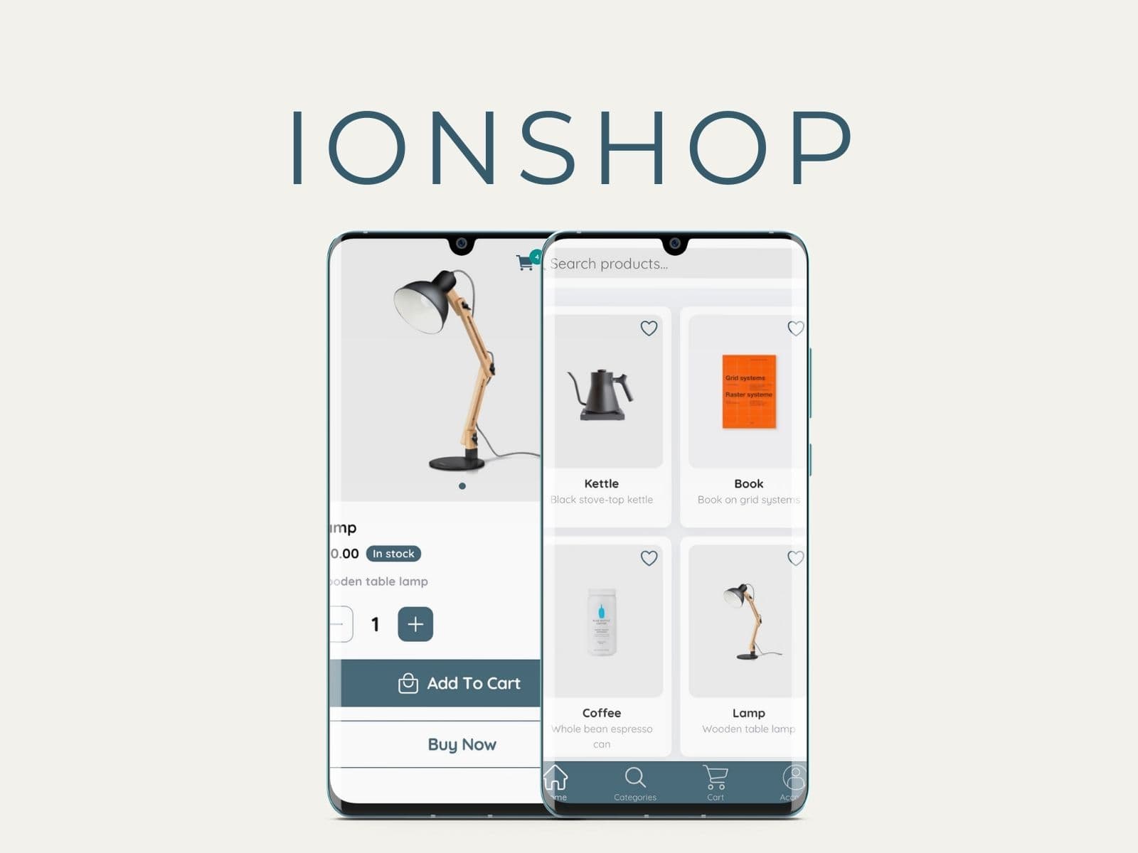 Ionic Commerce Template