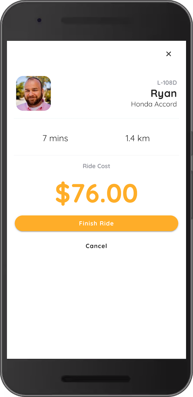 Ionic Taxi Template
